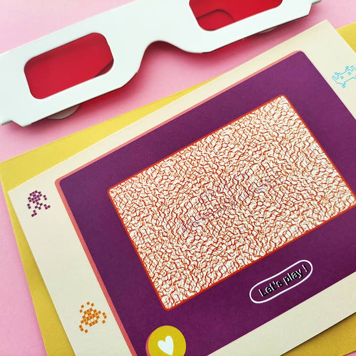 Pamela Loops - Wholesale Birthday Card - Carte jeu Joyeux Anniversaire Télécran2