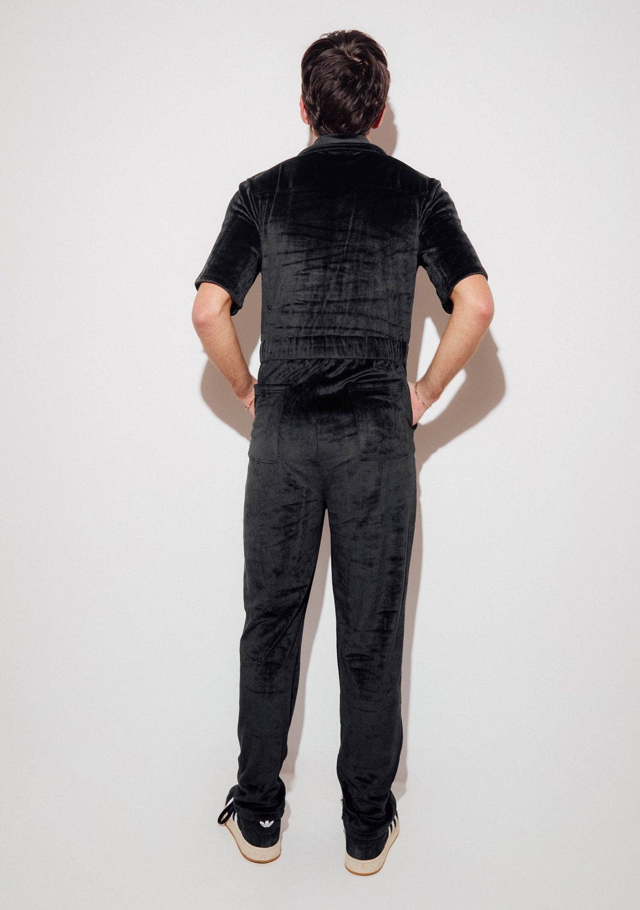 S  Men's - Aprés Velour Jumpsuit for wholesale on Faire3
