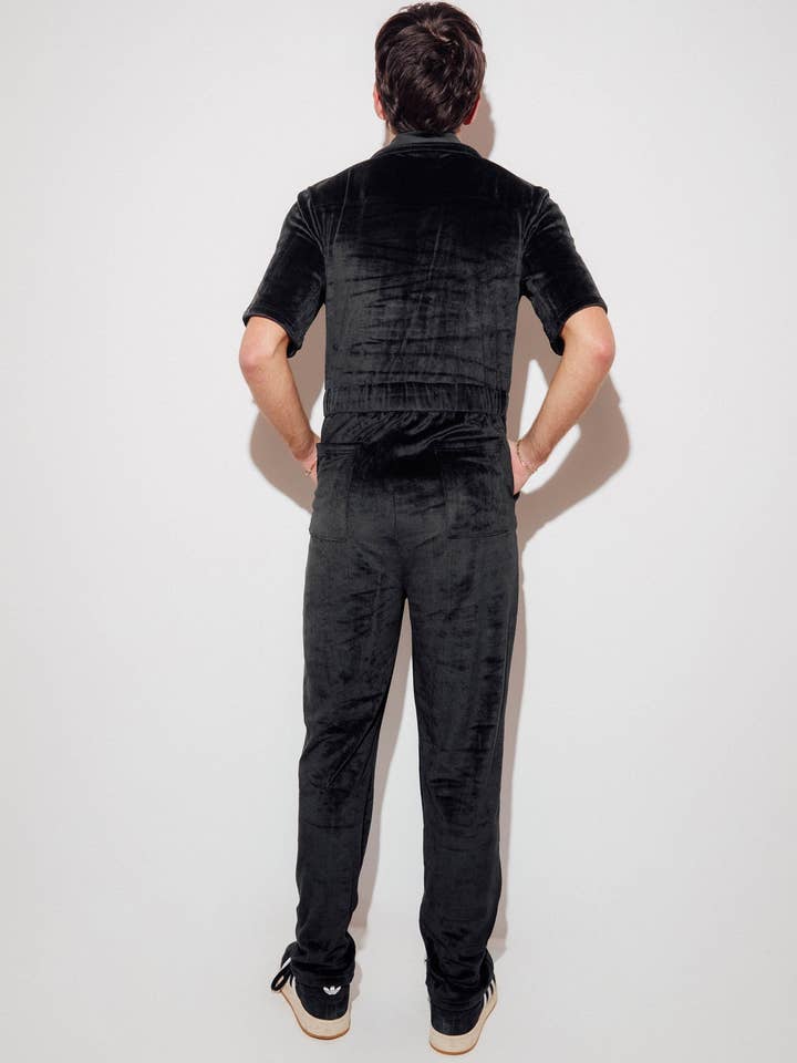 S Men's - Aprés Velour Jumpsuit for wholesale on Faire3