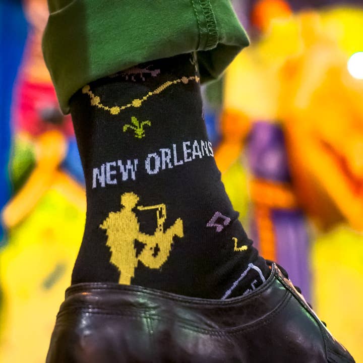 ELL & Atty - Wholesale Socks - Unisex - The Big Easy Sock1