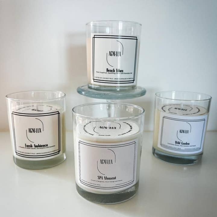 Agnilux Premium Candles - Wholesale Jar/Filled Candle - Colecção Florescer Completa3