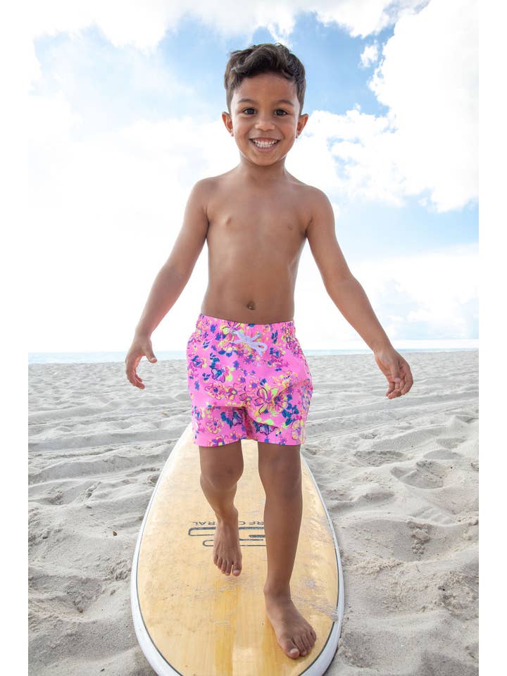 Blueberry Bay - Wholesale Swim Shorts - Kids - Summer Cove Youth Trunks1