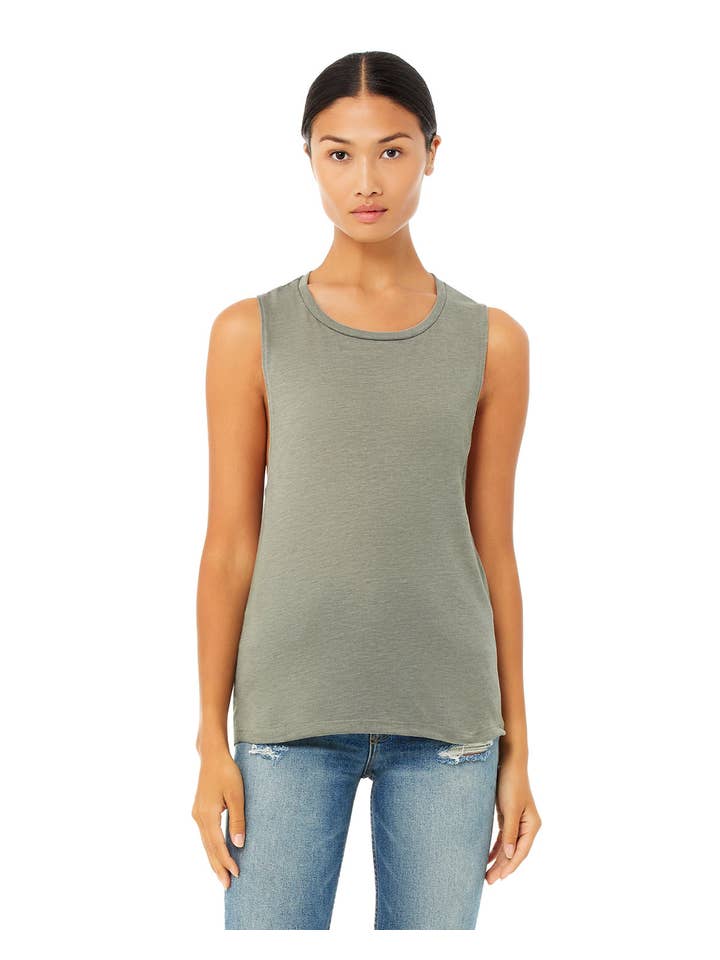 Total Apparel - Wholesale Tank Top - Women's - Bella Canvas Ladies' Flowy Scoop Muscle Tank | B880314