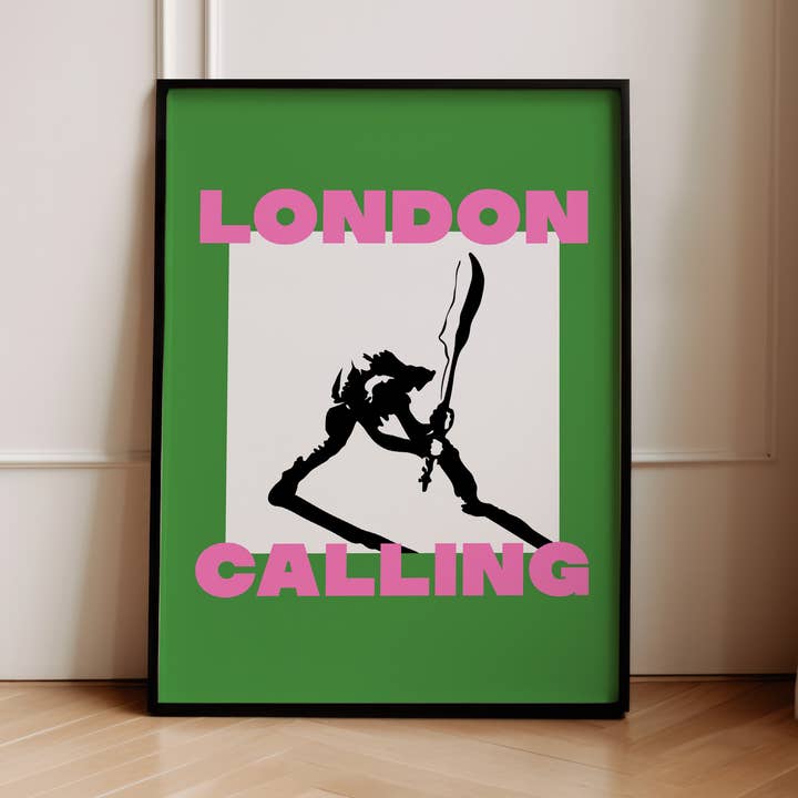 Twisted Rebel Designs - Wholesale Art Print - London Calling Art Print3