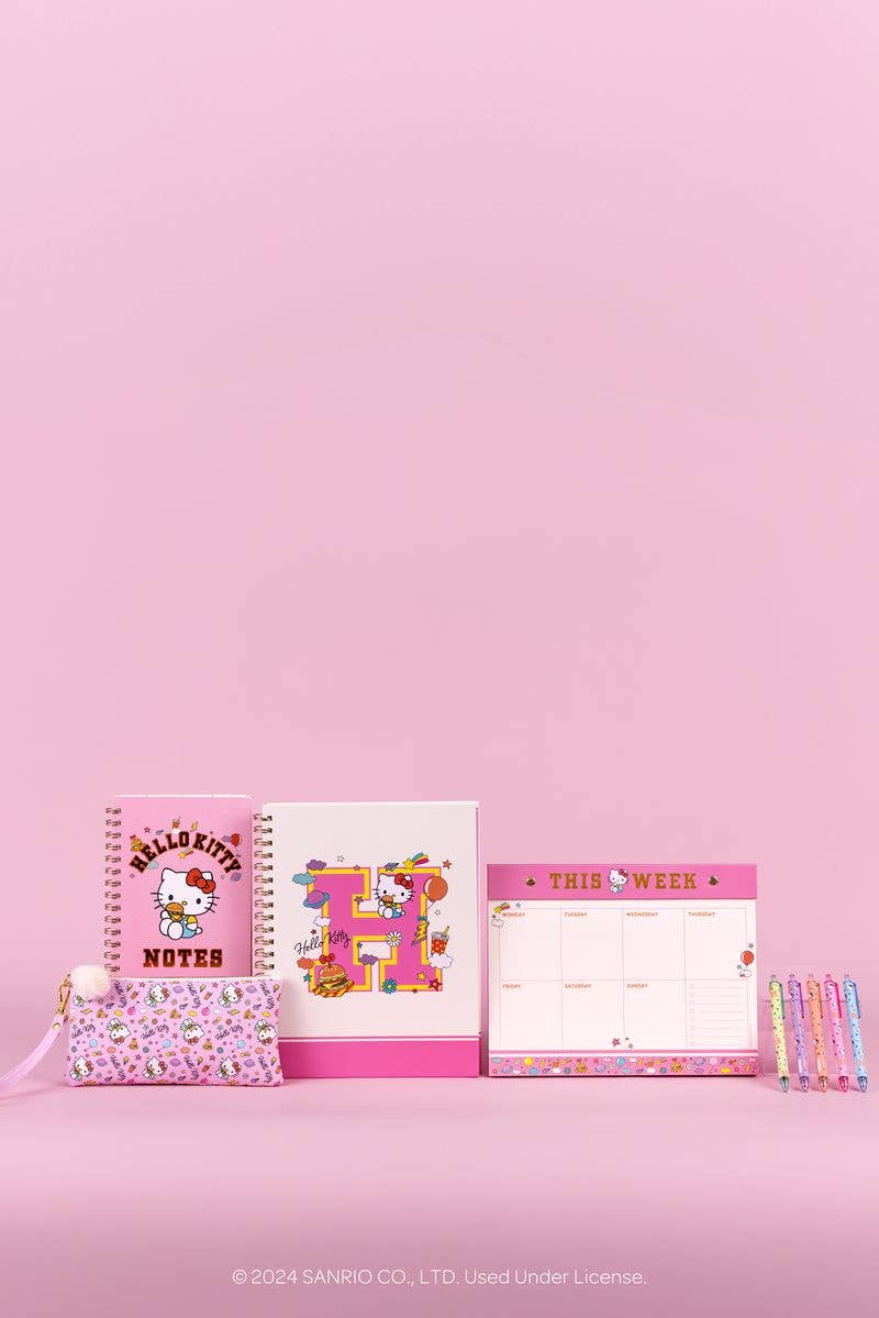 Studio Oh! - Wholesale Pencil Case/Pouch - Hello Kitty College Letters Pencil Pouch3