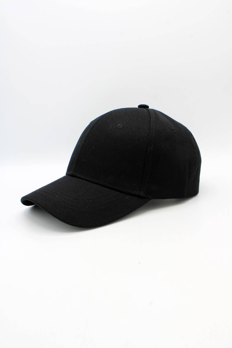 Hologramme Paris - Wholesale Baseball Cap - Unisex - Classic plain cap with gold metal buckle9