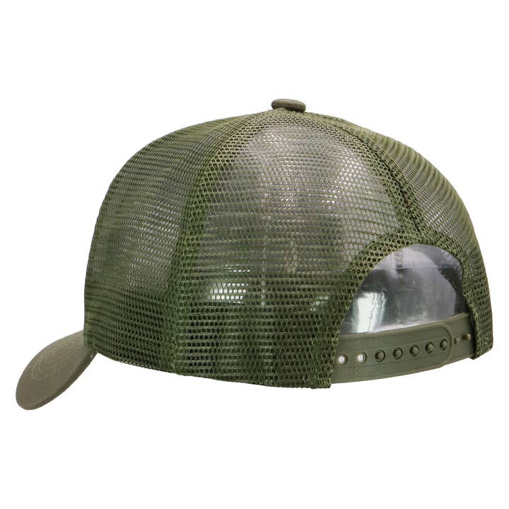 Cap Zone - Wholesale Trucker Hat - Unisex - American Flag Patch Cotton Trucker Hat9