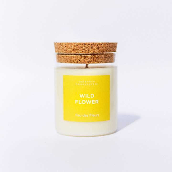 Feu des Fleurs - Wholesale Jar/Filled Candle - Candle Wild Flower - 50gr2