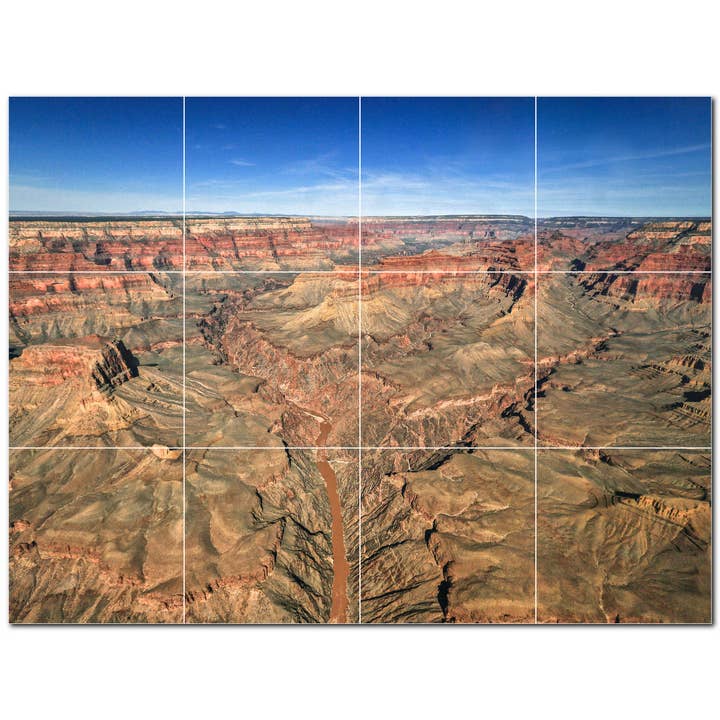 Canyon Ceramic Tile Ceramic Tile Mural PT500322 for wholesale by Picture-Tiles.com