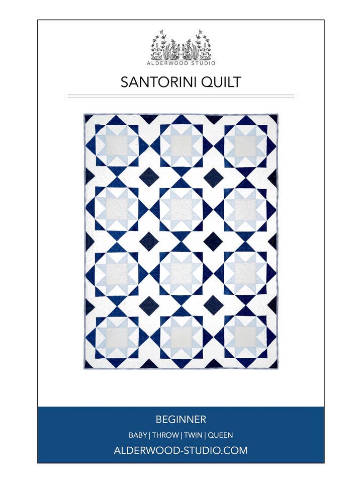 Motif de couette Santorini, paquet de 5 pour la vente par Alderwood Studio