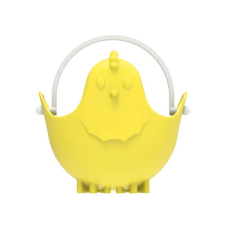 Yellow Prepara Silicone Egg Poacher for wholesale on Faire