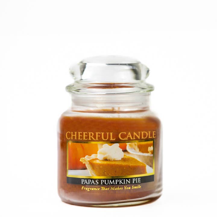 Vela Alegre (16oz.) — Torta de Abóbora do Papa's por atacado de A Cheerful Giver