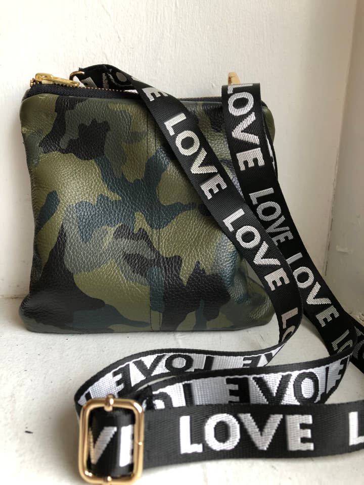 Camo Crossbody Phone Purse for wholesale by NKHenry