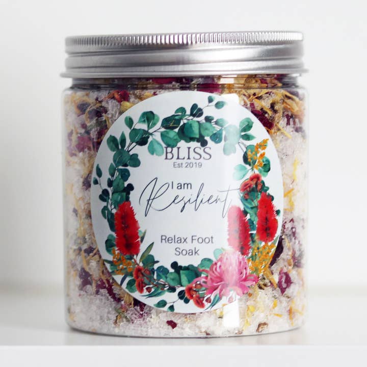 Relax Foot Soak - I am Resilient for wholesale by BLISS by Waddell & Co
