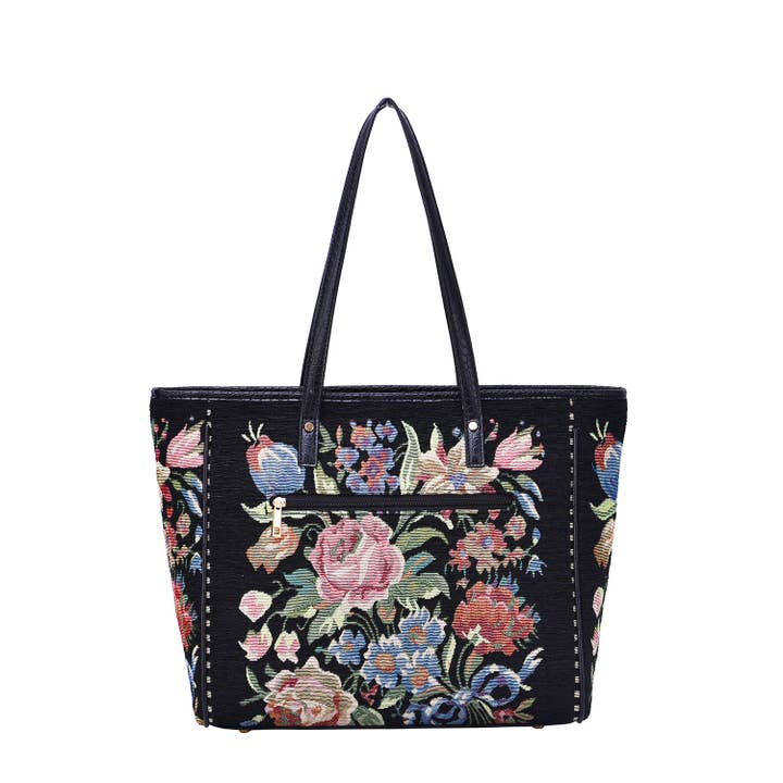 Mellow World - Wholesale Tote Bag - Women's - Flower Shop Vintage Tapestry Tote