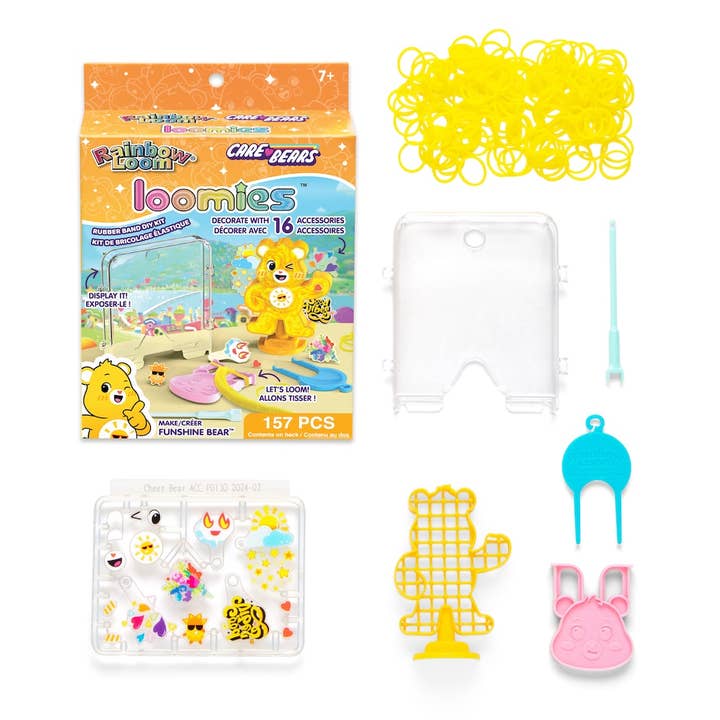 Rainbow Loom - Wholesale DIY Craft Kit - Kids - Funshine Bear Loomie w/case