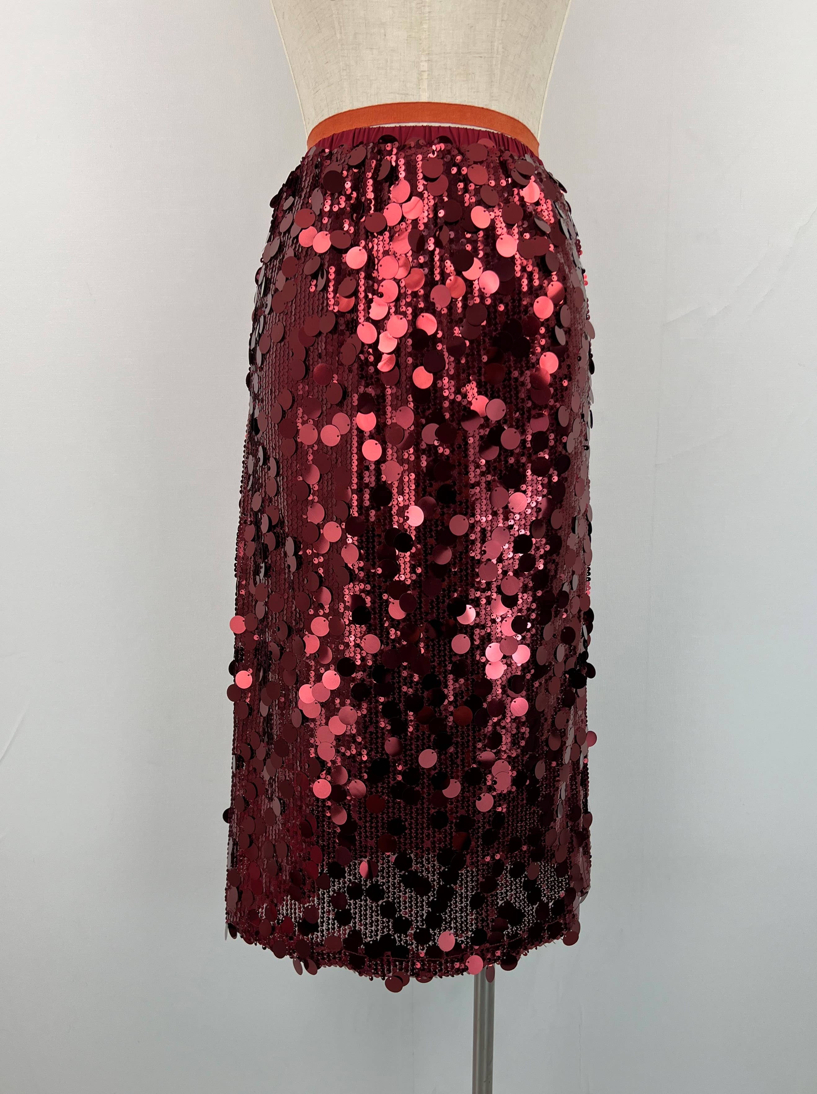 aikha - Wholesale Skirt - Women's - Sequined skirt (07-3271)0