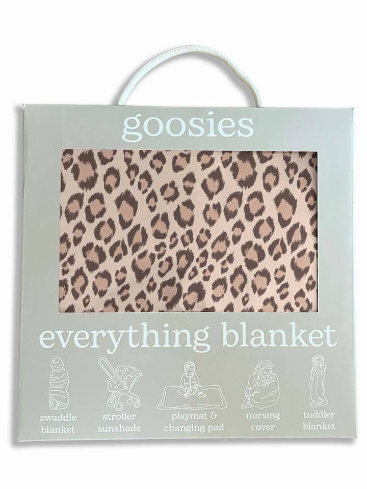 Classic Leopard - Everything Blanket for wholesale by Goosies