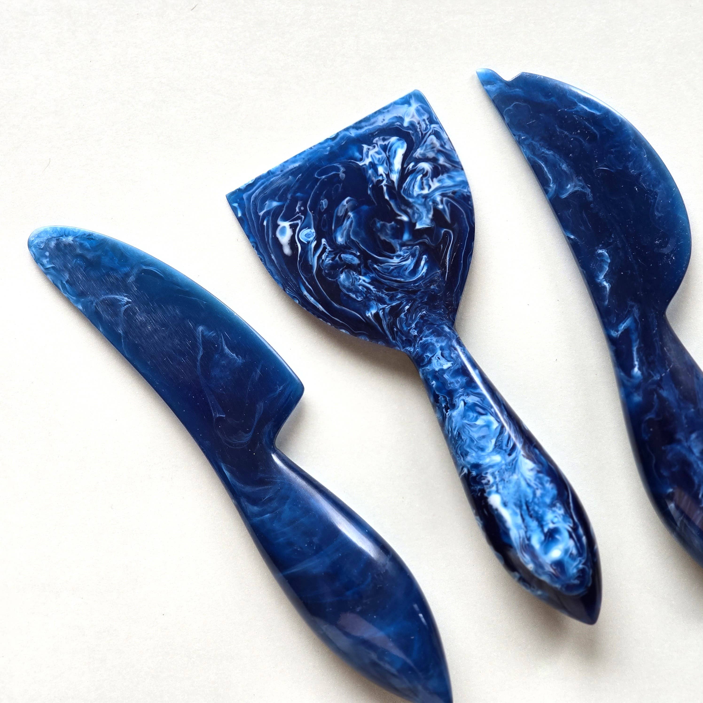 Gibb & Daan – Faca para queijo por atacado – Conjunto de Facas de Queijo de 3 Peças - Ferramentas de Charcutaria em Resina11