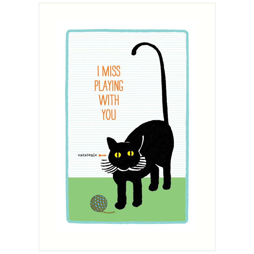 Lucca Paperworks - Wholesale Friendship Card - Catatonic | Friendship Greeting Card1