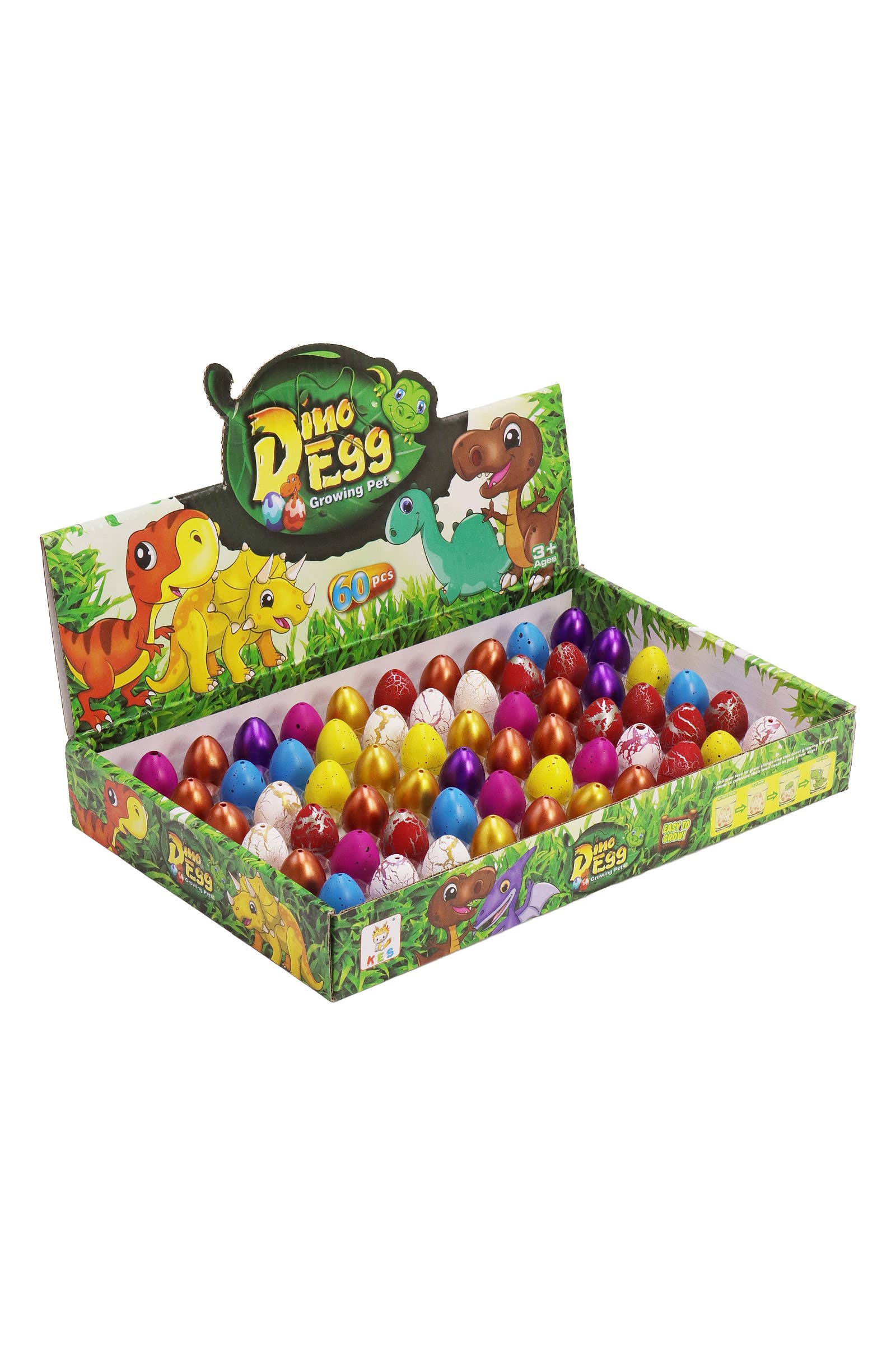 ASSORTI Mini œuf à éclore et à grandir dans l'eau - 60 pièces en vente sur Faire1