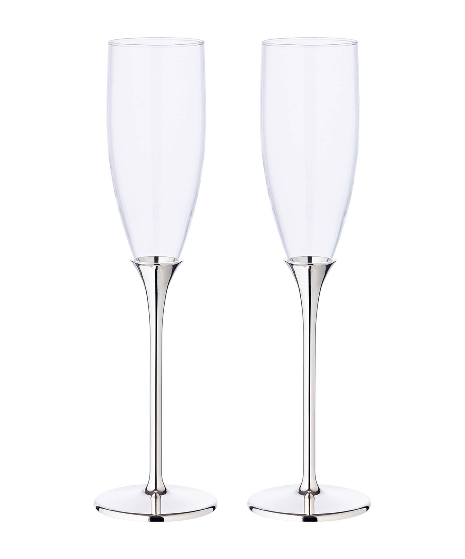 EDZARD – Copo de champagne por atacado – Conjunto com 2 Taças de Champanhe Victoria (Altura 27 cm)0