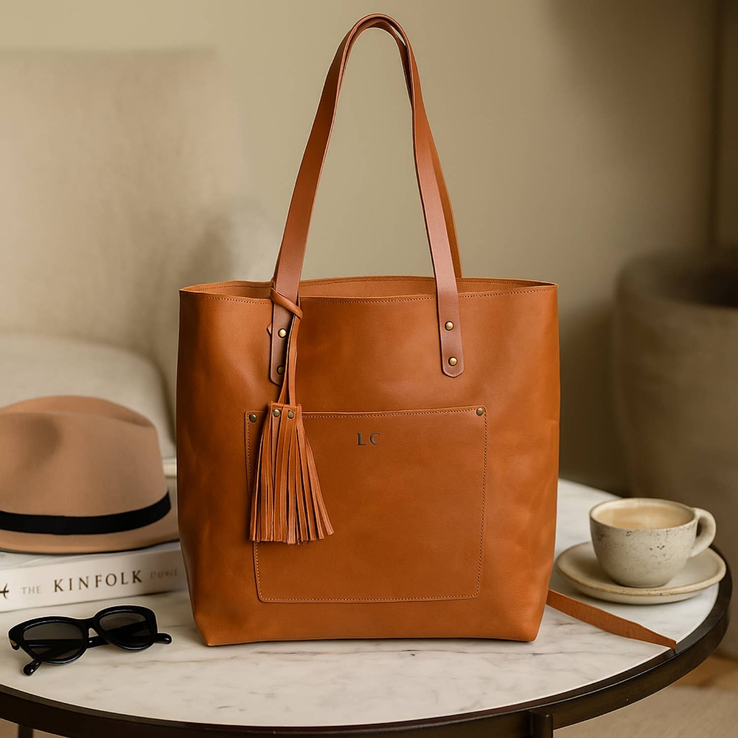 Hides – wholesale Tote bag – Women's – Classic Leather Tote9