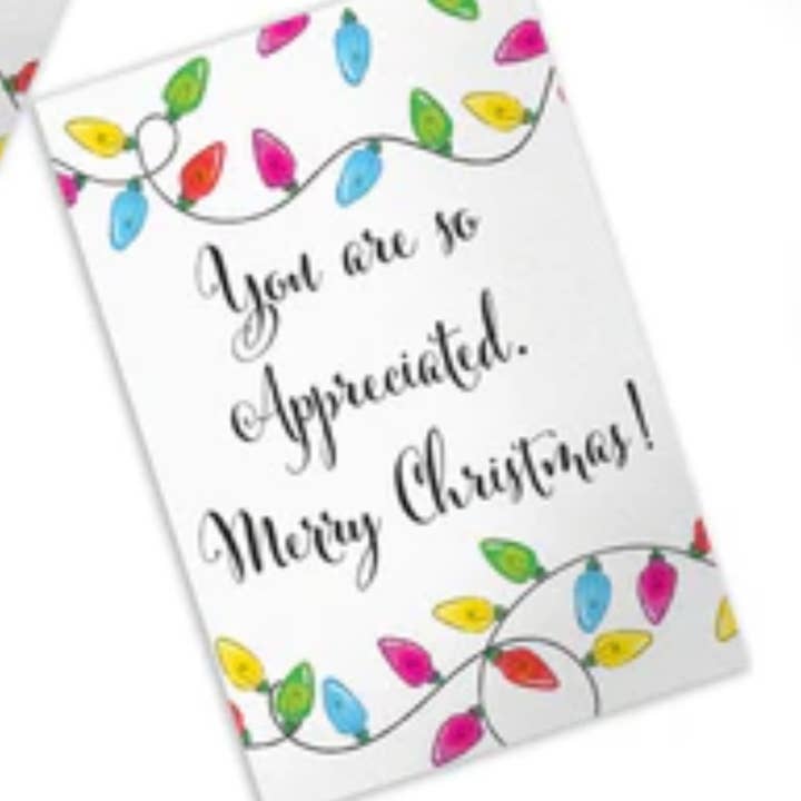 50ct You are So Appreciated! 4"x6" Thank You Cards for wholesale by The Golden Dandelion