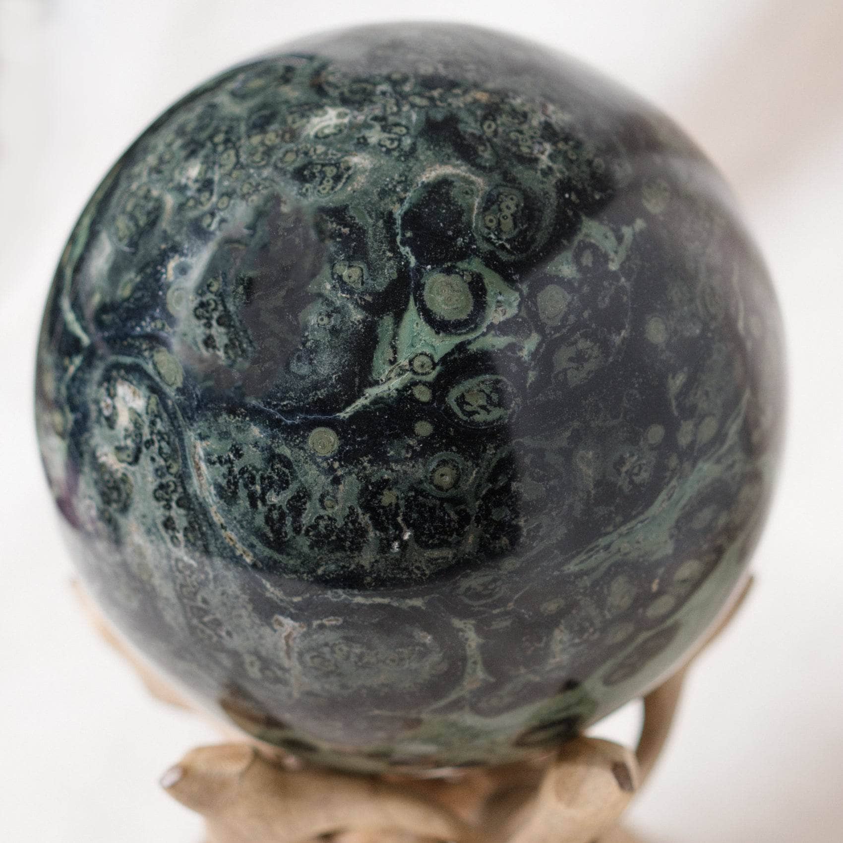 Tiny Rituals - Wholesale Spiritual Stone/Crystal - Kambaba Jasper Sphere - AAA Premium Quality53