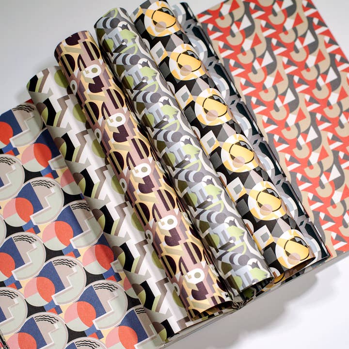 Pepin Press – wholesale Flat wrap – Art Déco Gift & Creative Paper Book Vol. 75