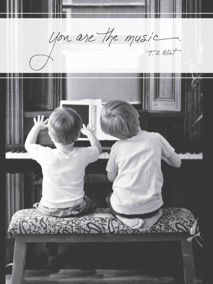 531c: Du bist die Musik - T.S. Eliot für den Großhandel von Bonair Daydreams