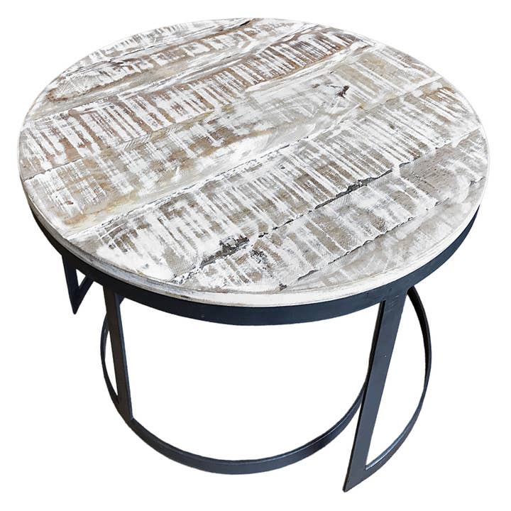 Voglrieder - Wholesale Coffee Table - Coffee table set of 2 side tables living room table round Aust62