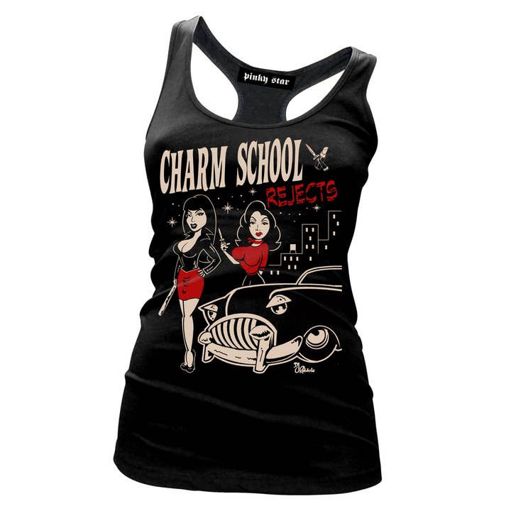 PS1206R-BLACK RED | Charm School Afviser: Squad Car for engroshandel hos Pinky Star