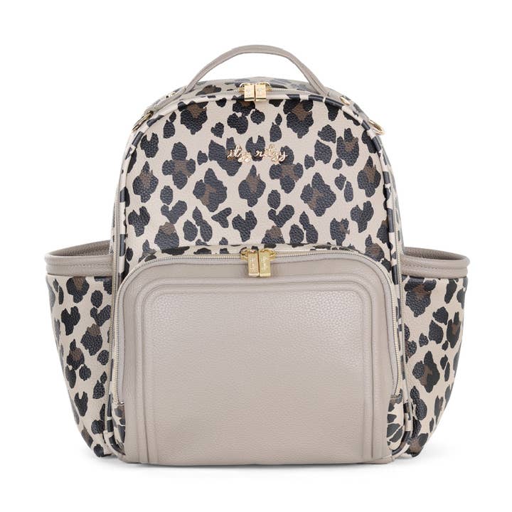 Leopard Itzy Mini Plus™ Backpack Diaper Bag for wholesale by Itzy Ritzy