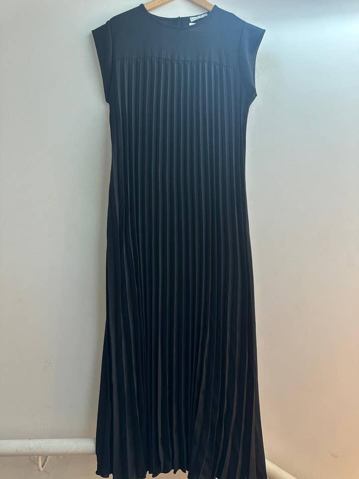 LORIANE - Wholesale Dress - Women's - 11094UP Long and loose plain dress6