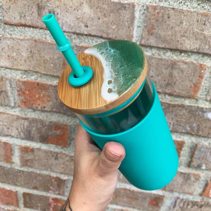 Lotus 5 Studios – Großhandel Trinkglas/Tasse – Ocean Bambus-Glasbecher