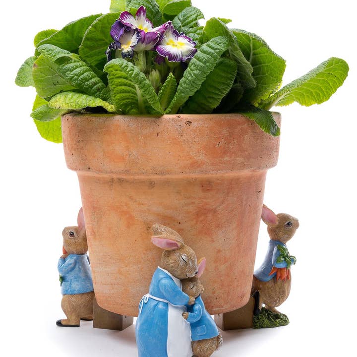 Beatrix Potter Peter Rabbit Plant Pot Feet - Set Of 3 for wholesale by Jardinopia UK