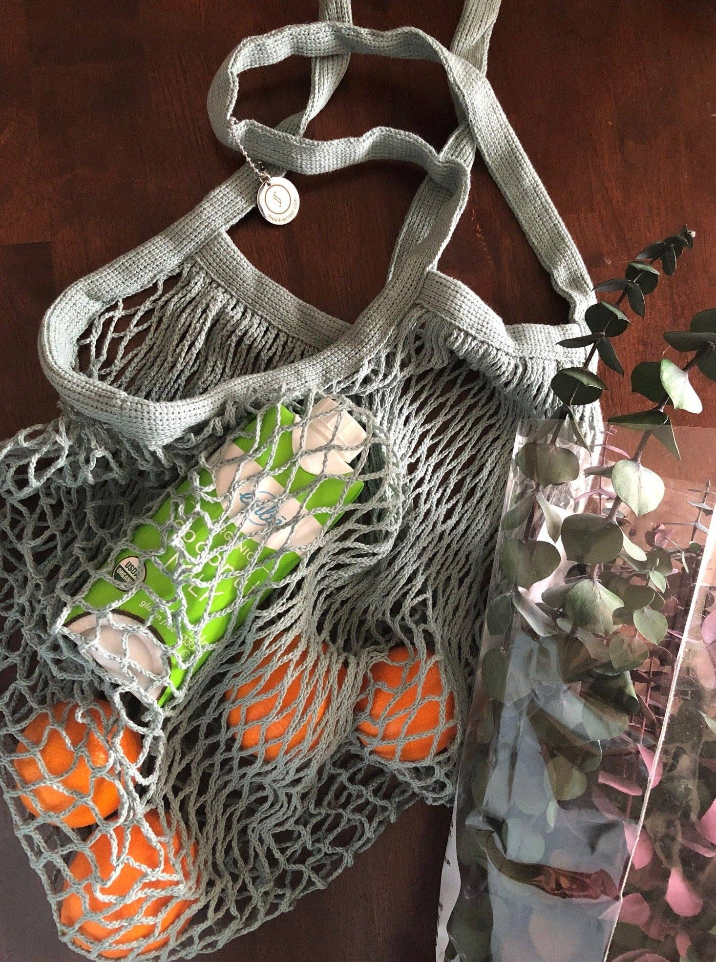 The Silver Root - Wholesale Grocery/Shopping Bag - Mesh Reusable Produce Bag1