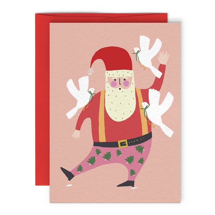 SANTA — Greeting Card for wholesale by Paperole