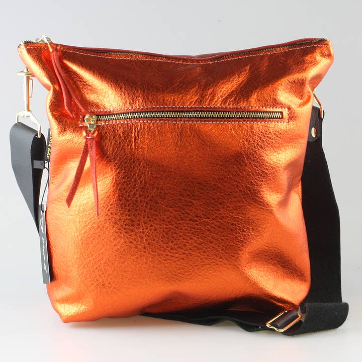 Zina Kao Exclusives - Wholesale Crossbody Bag - Women's - The Metallic Lakeshore Crossbody Bag - 3 sizes!12