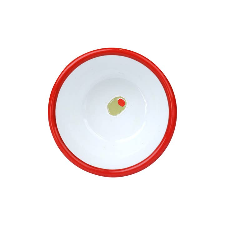 Talking Tables EU - Wholesale Bowl - Bon Appetit Olive Enamel Bowl - 10cm5