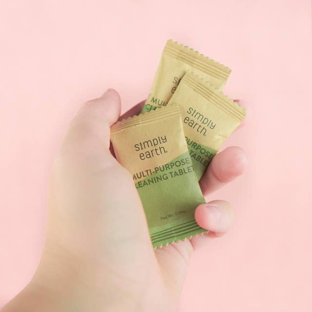 Simply Earth - Wholesale Multi-Surface Cleaner - Concentrated Cleaning Tablets (5 Tabs)2