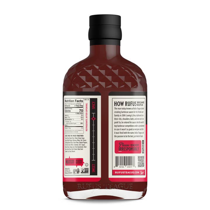 Rufus Teague - Wholesale BBQ Sauce - Blazin' Hot BBQ Sauce2