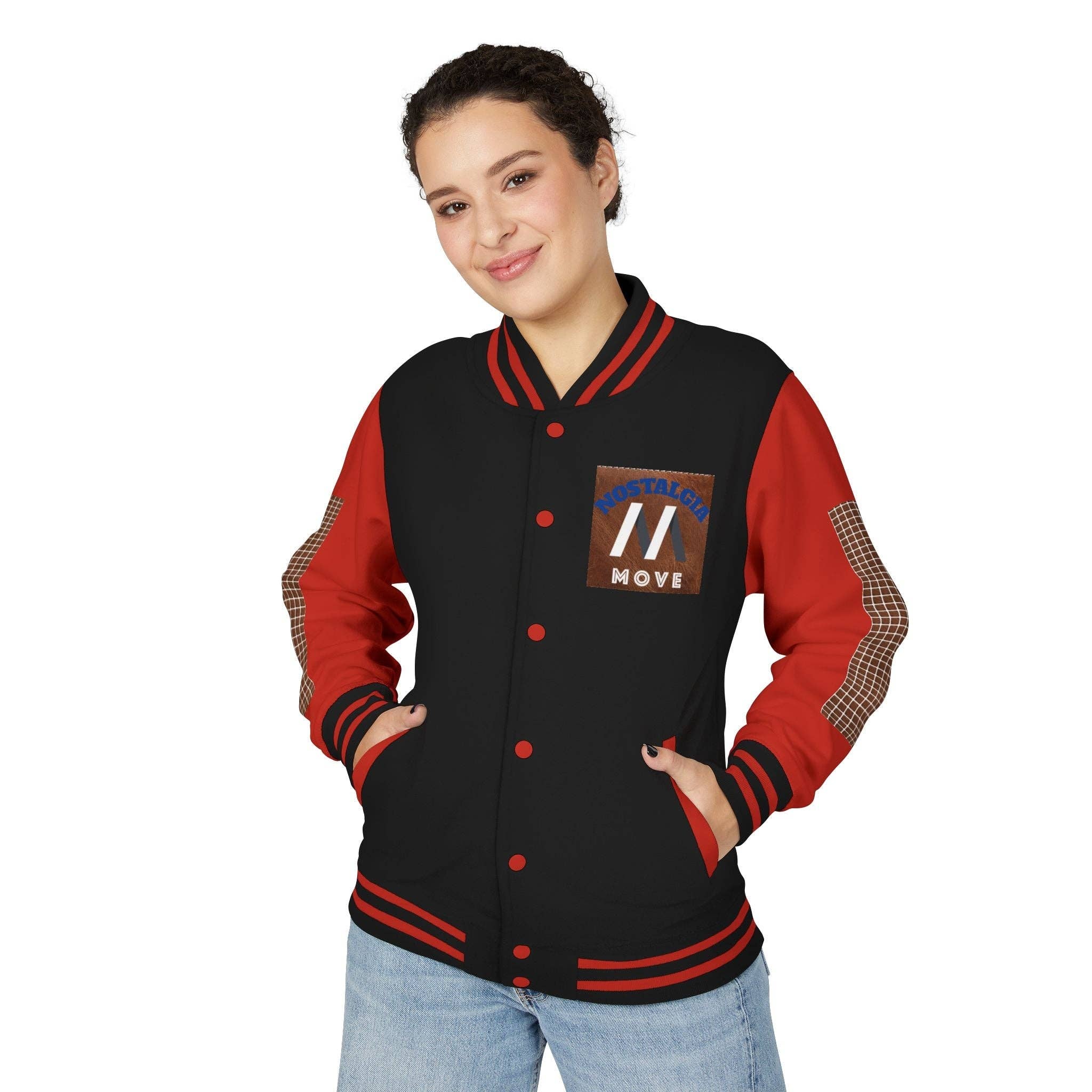 RC'nSONS - Wholesale Varsity/Baseball Jacket - Women's - Vintage-Inspired Heavyweight Letterman Jacket, Unisex Varsity Jacket, Retro College Apparel, Perfect for Game Day, Nostalgia Move Style43