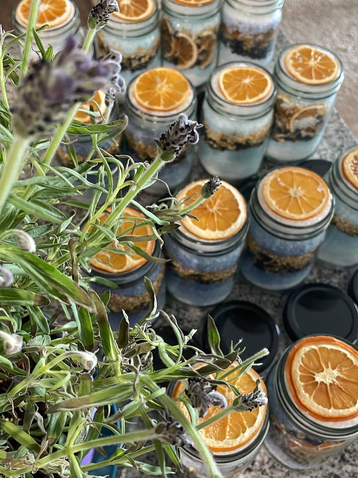 Banho Sal - Frasco de Vidro - Conjunto de Presentes Spa - Pascoa Spa Presente por atacado de Bordian Bath salts