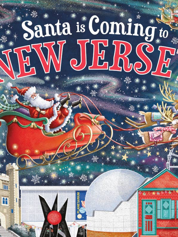 Santa Is Coming to New Jersey for wholesale by Sourcebooks