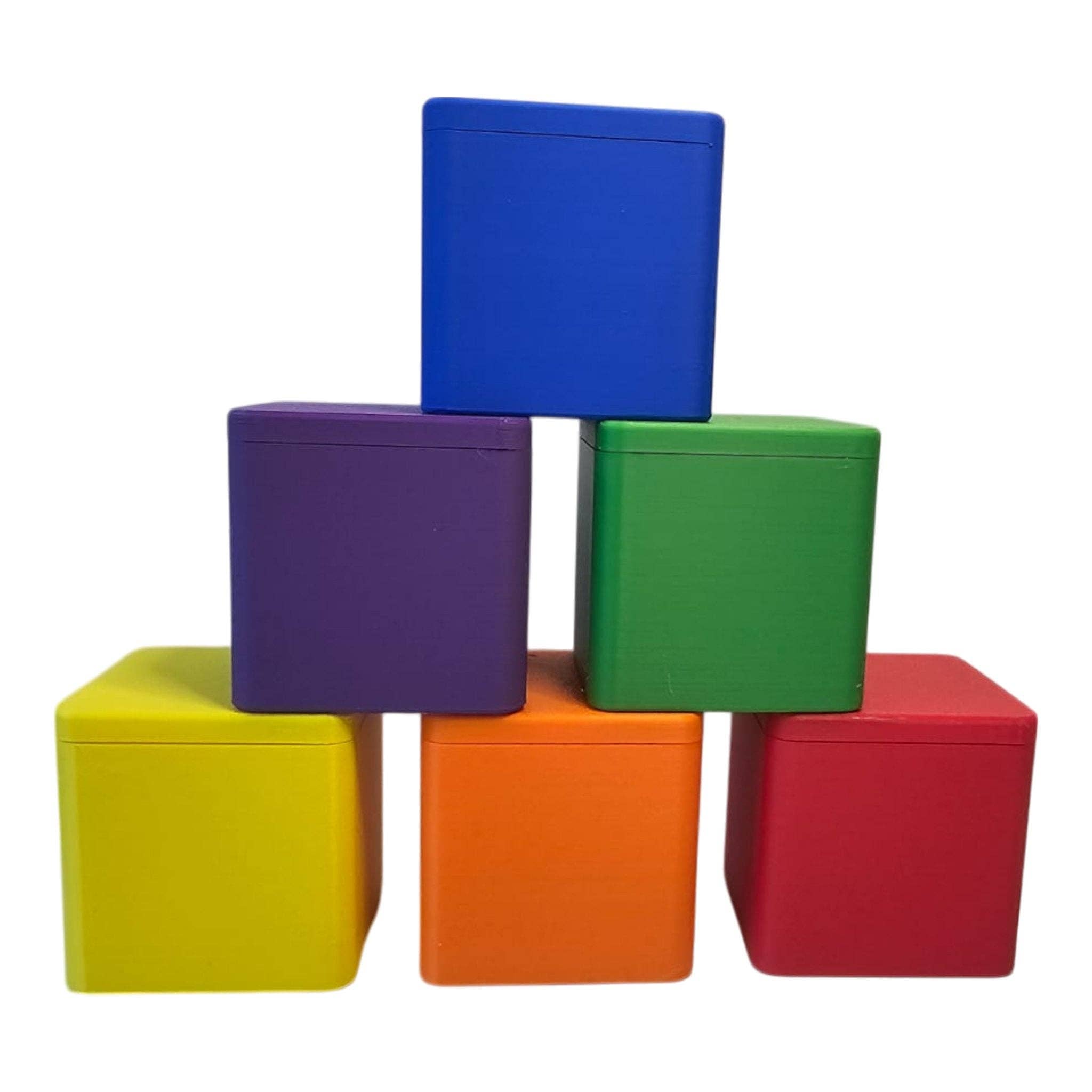 CJECOPLAY INC. - Wholesale Stacking Rings Game - Baby - Open Ended Rainbow Boxes2