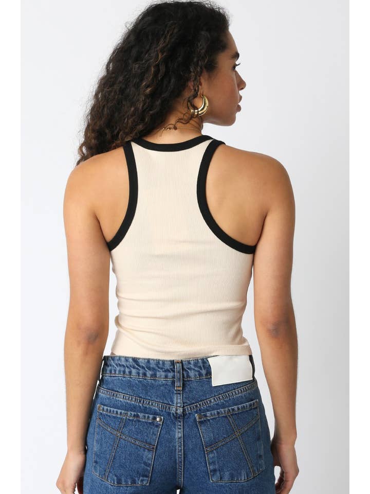 Olivaceous - Wholesale Knit Top - Women's - Hana Top1