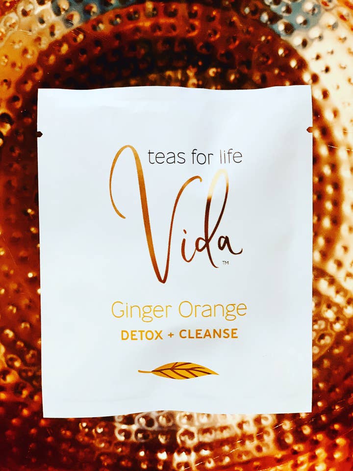 Gingembre Orange *sachet de thé | détox + nettoyage pour la vente par Vida Teas For Life