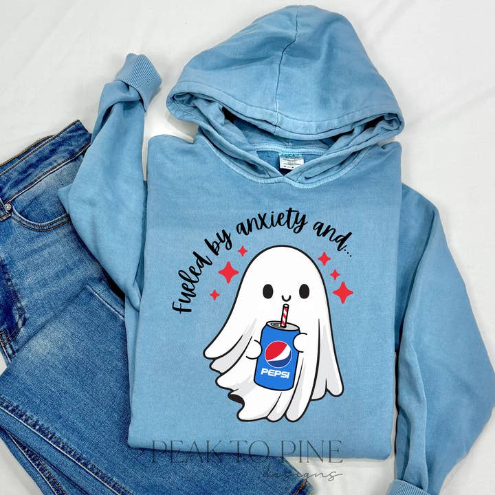 Pepsi & Angst - Sweatshirt für den Großhandel von Peak To Pine Designs